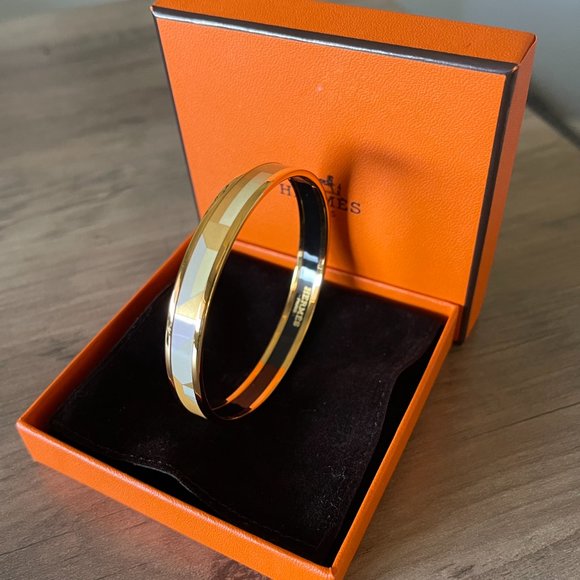 Hermes Printed Enamel Bracelet - Picture 5 of 13